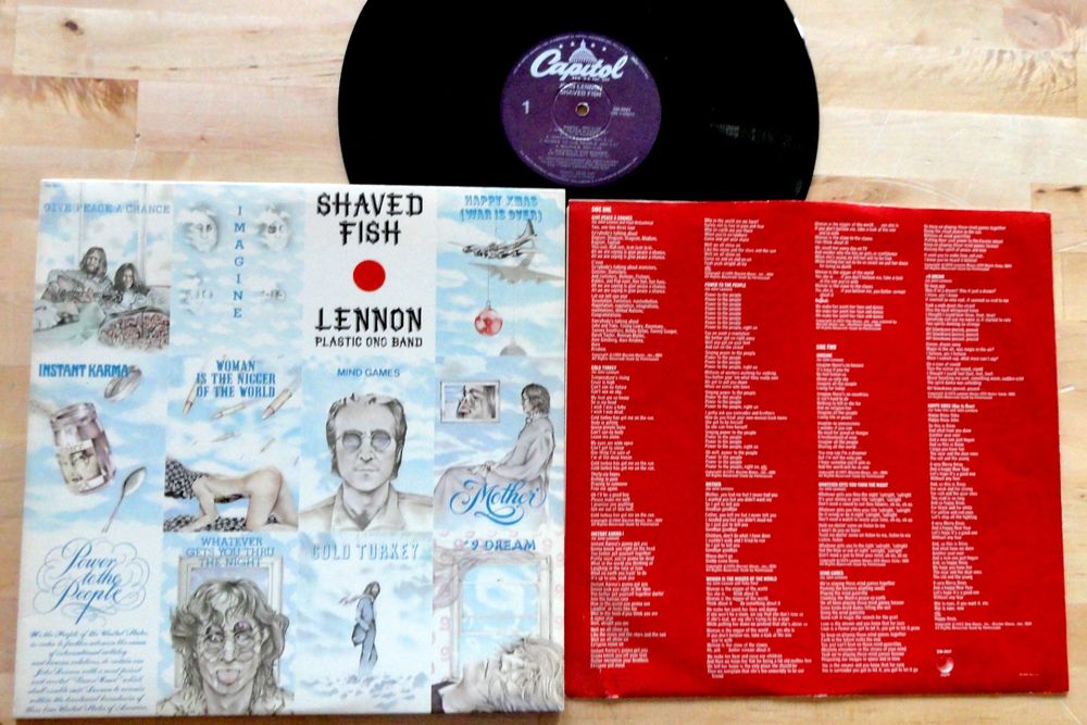 LP JOHN LENNON Shaved Fish 1975 CAPITOL USA BEATLES Kaufen Auf Ricardo