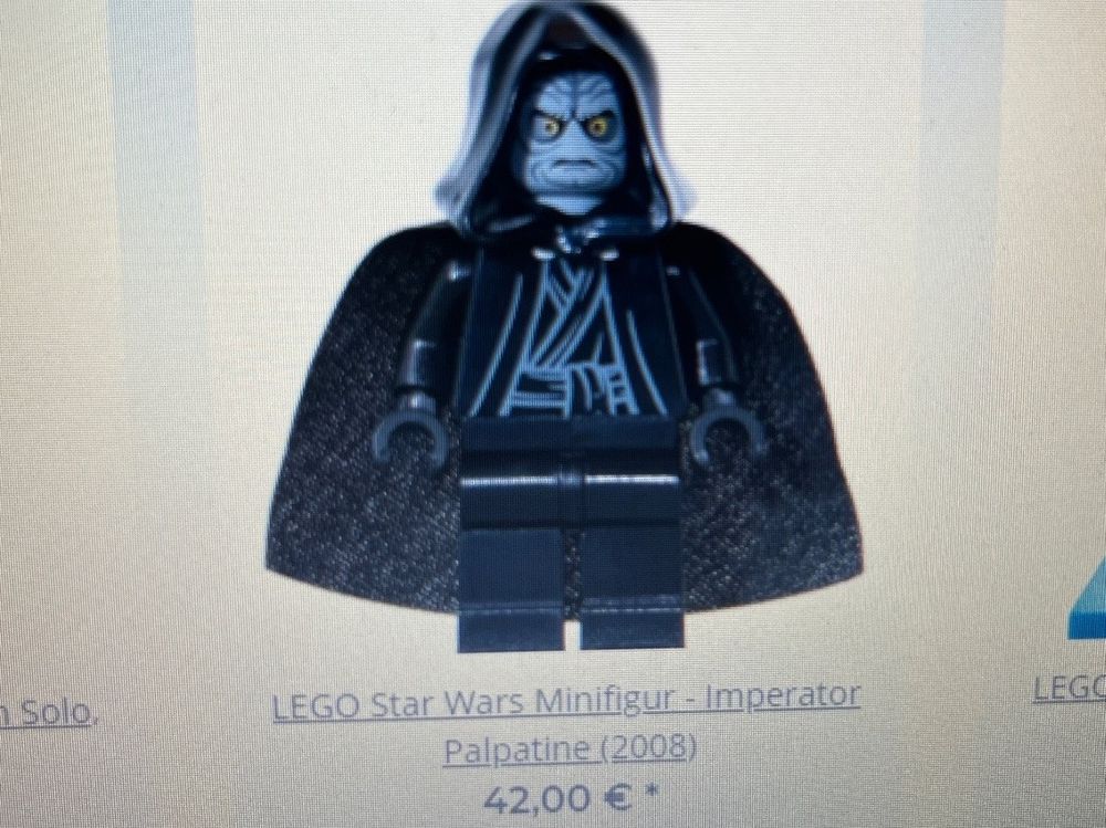 Lego Star Wars Minifigur Imperator Palpatine Kaufen Auf Ricardo