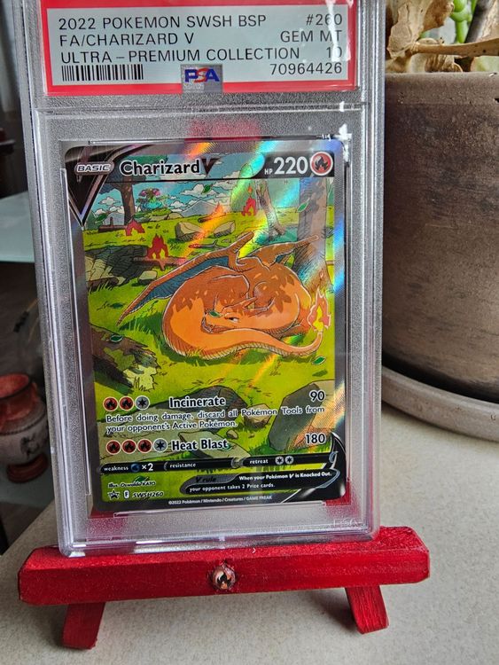 Charizard V Ultra Premium Collection Glurak Kaufen Auf Ricardo