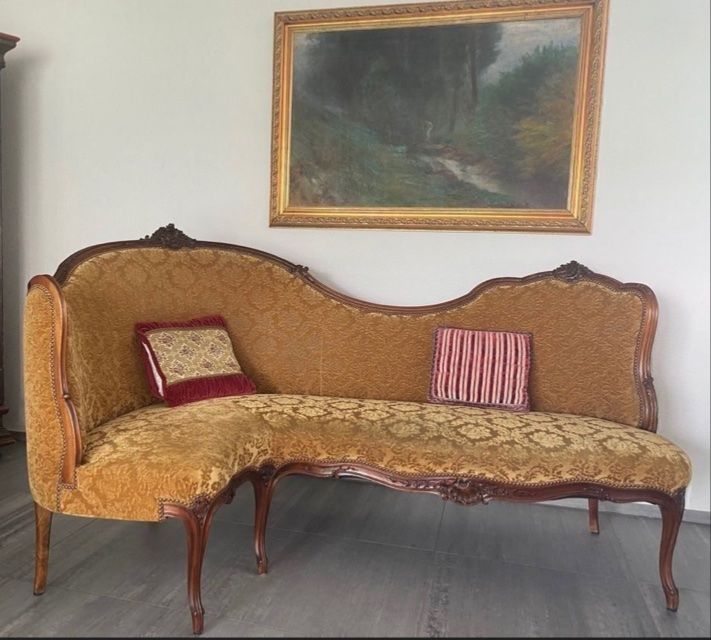 Antike Eck Sofa Garnitur König Ludwig Vintage Kaufen auf Ricardo