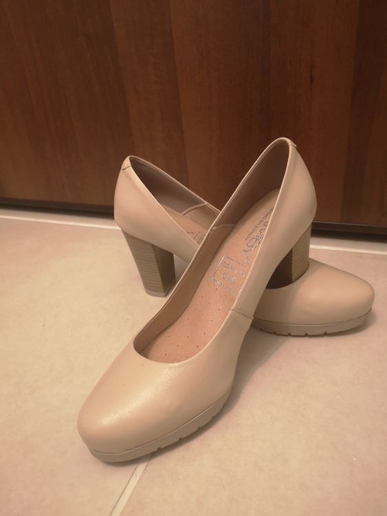 Neue Leder Pumps Nude 36 Kaufen Auf Ricardo