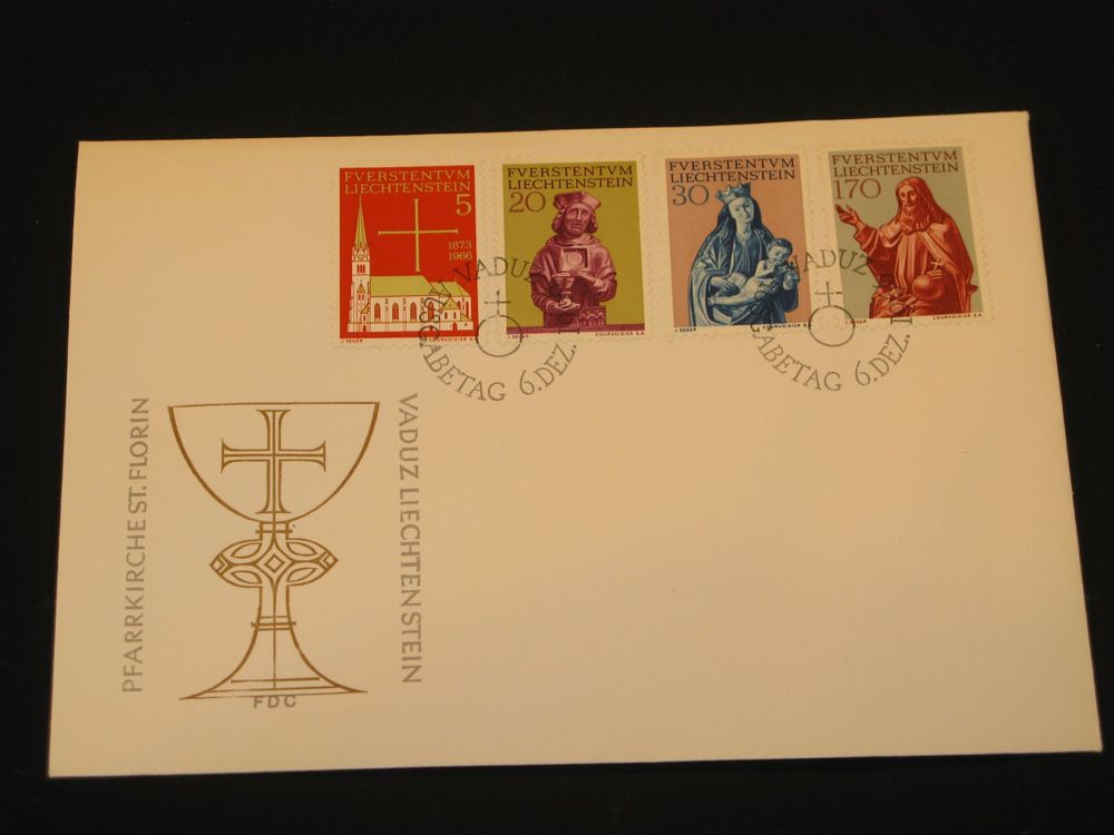 Fürstentum Liechtenstein FDC 1966 Nr 405 408 Kaufen auf Ricardo