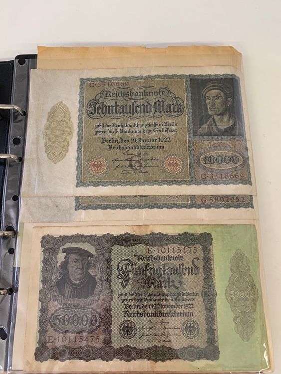 Deutsche Reichsbanknoten L Kaufen Auf Ricardo