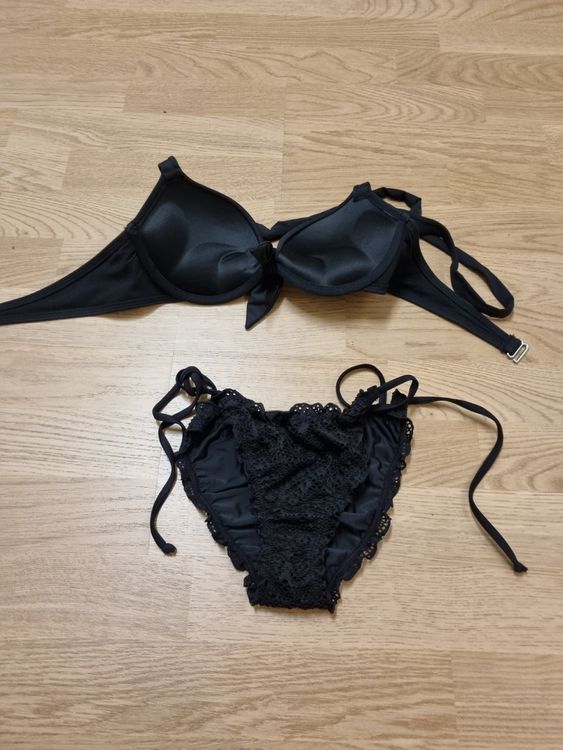 Bikini Schwarz Superpush Oberteil Kaufen Auf Ricardo