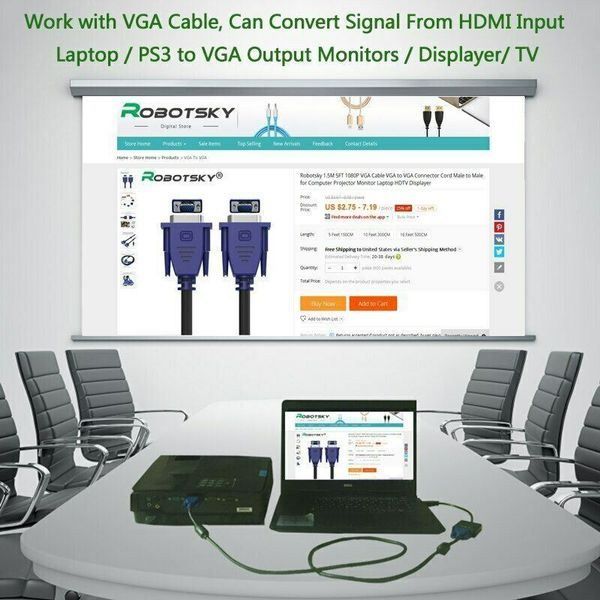 HDMI Eingang Auf VGA Full HD Kaufen Auf Ricardo