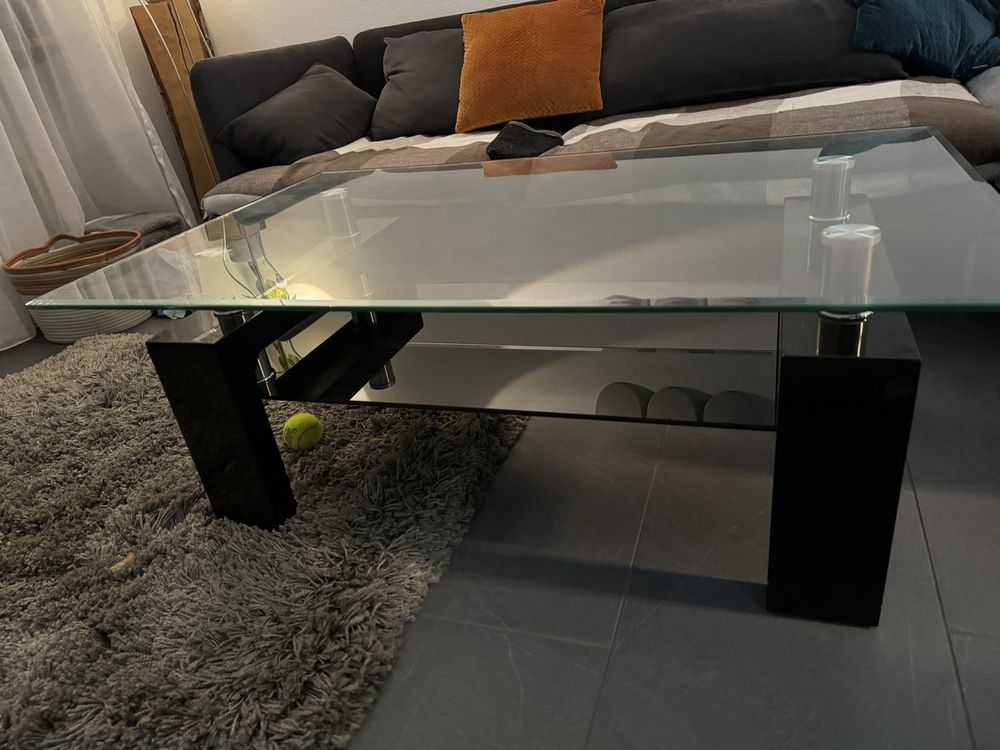 Glas Tisch Schwarz Silvia Ii Salontisch Kaufen Auf Ricardo