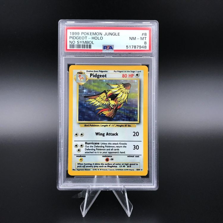 Pidgeot Holo No Symbol Jungle PSA 8 Kaufen Auf Ricardo