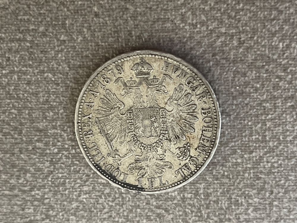 1 Florin 1879 Österreich Silbermünze Kaufen auf Ricardo