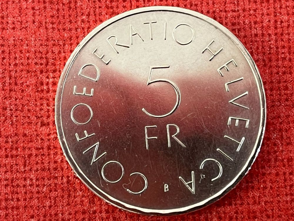 5 Franken Gedenkmünze 1963 Silber TOP Rotes Kreuz Kaufen auf Ricardo