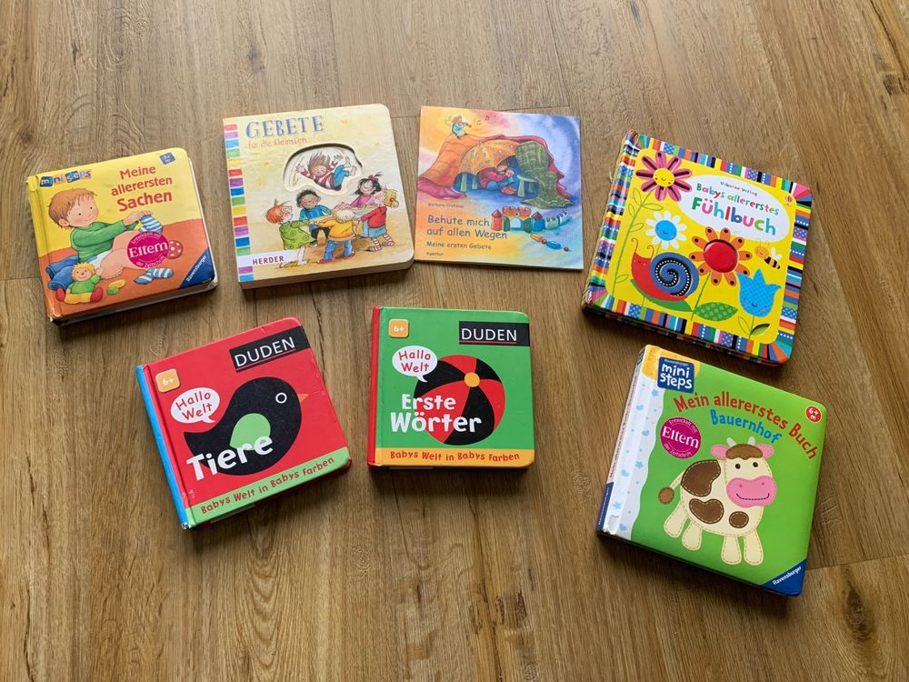 7x Buch Baby Meine ersten Wörter Meine Tiere Fühlbuch etc Kaufen