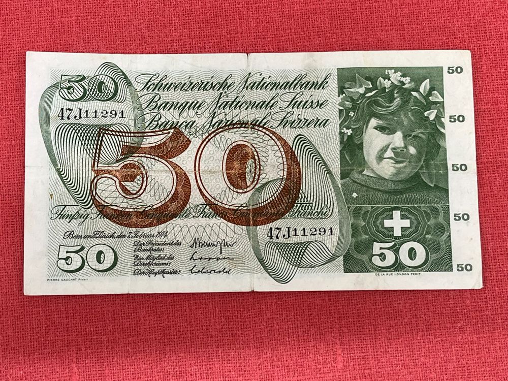 Franken Banknote Februar Gebraucht Kaufen Auf Ricardo