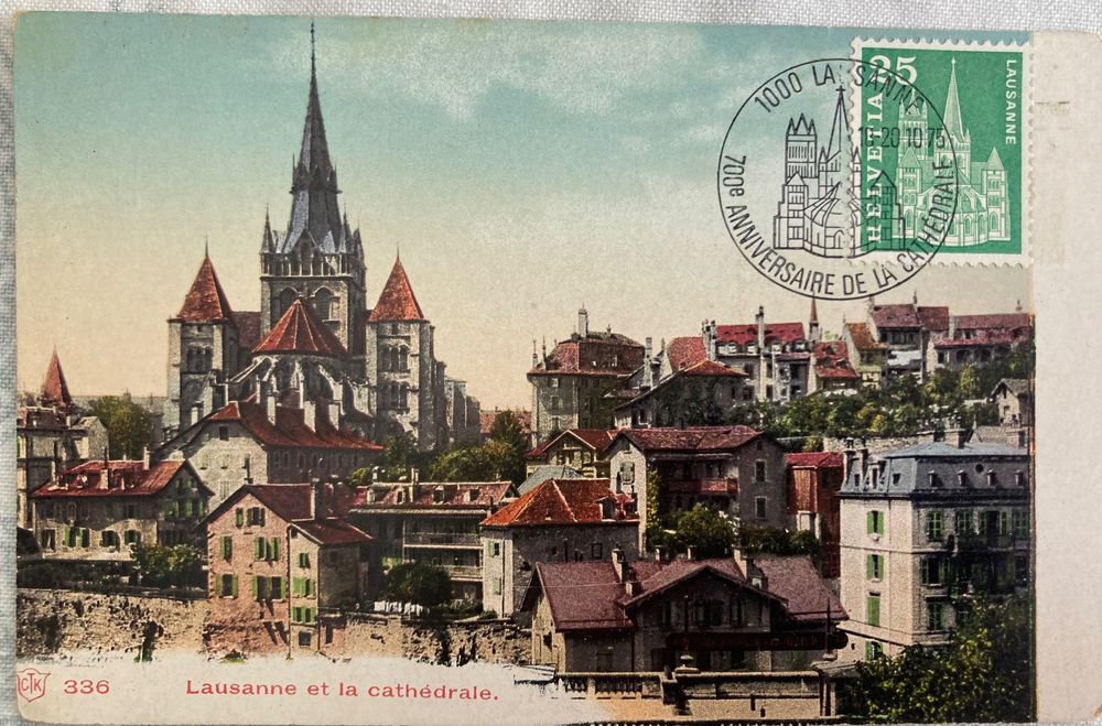 Historische Postkarte Lausanne Kathedrale Kaufen Auf Ricardo