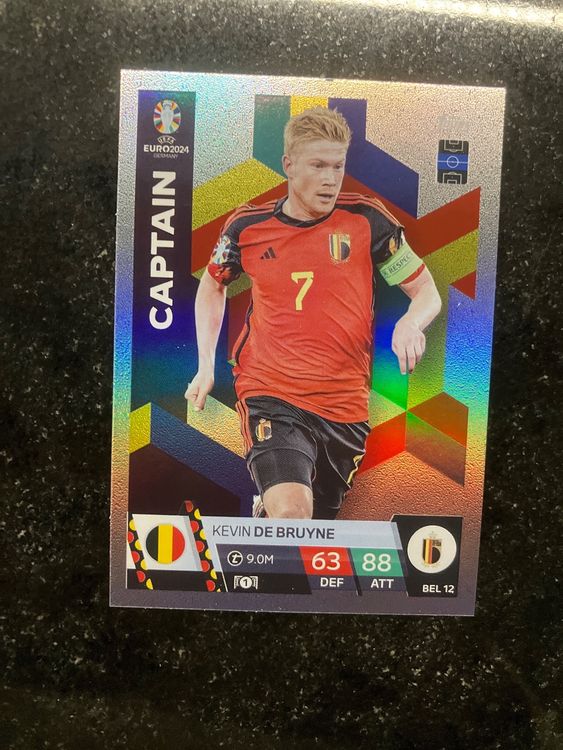 Topps Match Attax Em Kdb De Bruyne Captain Belgien Card Kaufen