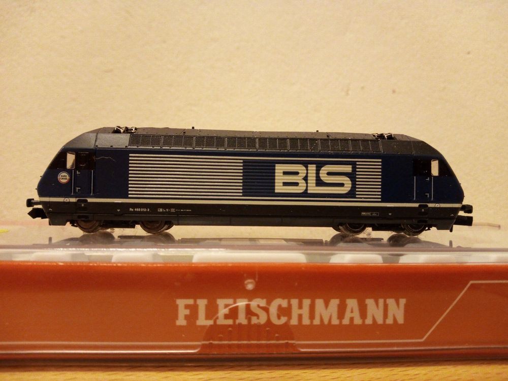 Fleischmann 731401 BLS Re 465 012 Eurotunnel Analog Kaufen Auf Ricardo