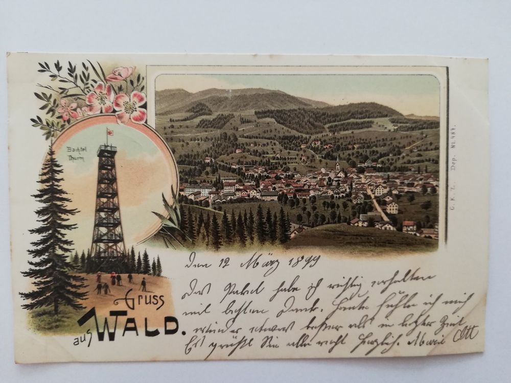 Postkarte Gruss Aus Wald Kaufen Auf Ricardo