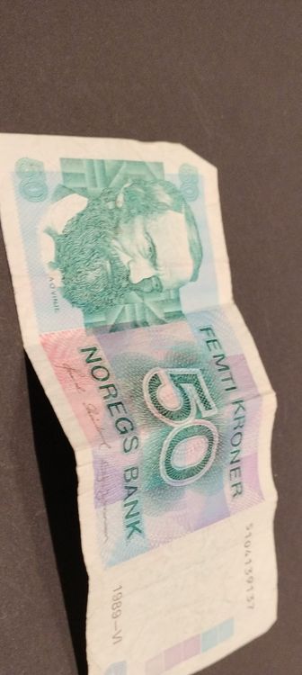 Norwegische 50 Kronen Banknote Kaufen Auf Ricardo