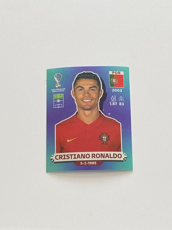 Panini Bild Ronaldo WM 2022 Seltene Version Kaufen Auf Ricardo