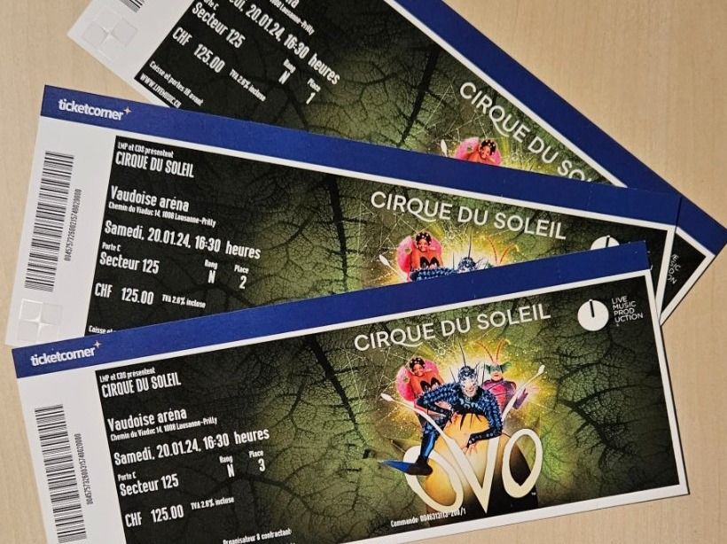 Billet Cirque Du Soleil OVO Kaufen Auf Ricardo