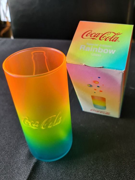 Rainbow Coca Cola Glas Special Edition Kaufen Auf Ricardo