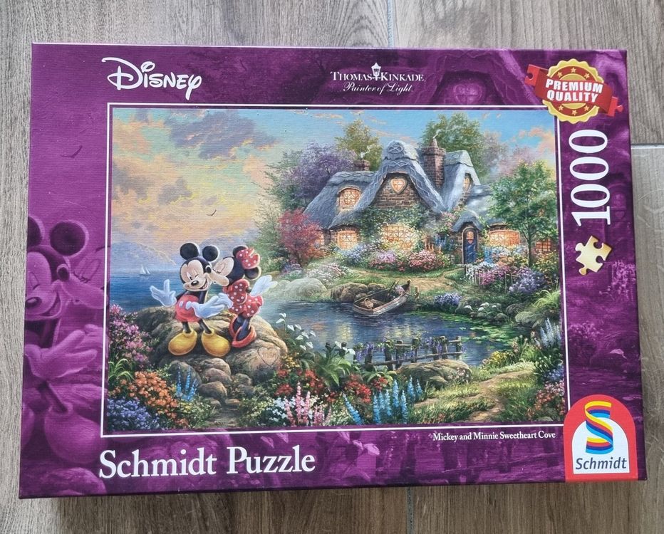 Thomas Kinkade Disney Puzzle Micky Minnie Teile Kaufen Auf Ricardo