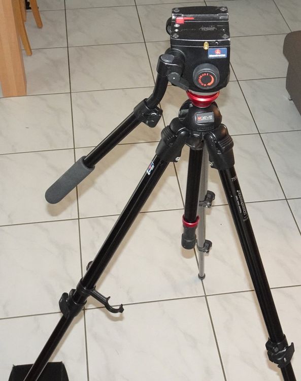 Stativ Manfrotto 503 Fluidkopf Kaufen Auf Ricardo