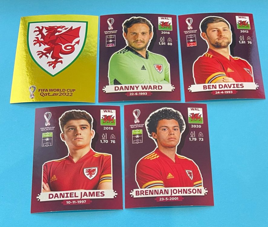 Panini Wm Qatar Wales Wal Wal Wal Wal Wal Kaufen