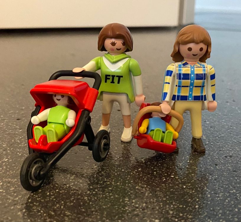 Playmobil Zwei M Tter Mit Kind Kaufen Auf Ricardo