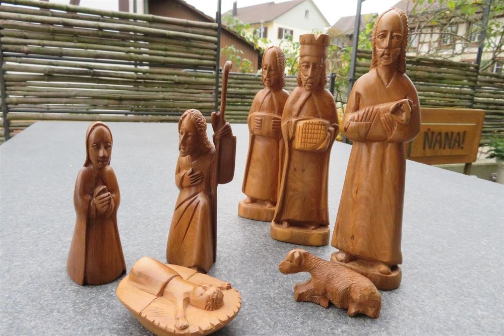 Krippenfiguren Aus Holz Kaufen Auf Ricardo