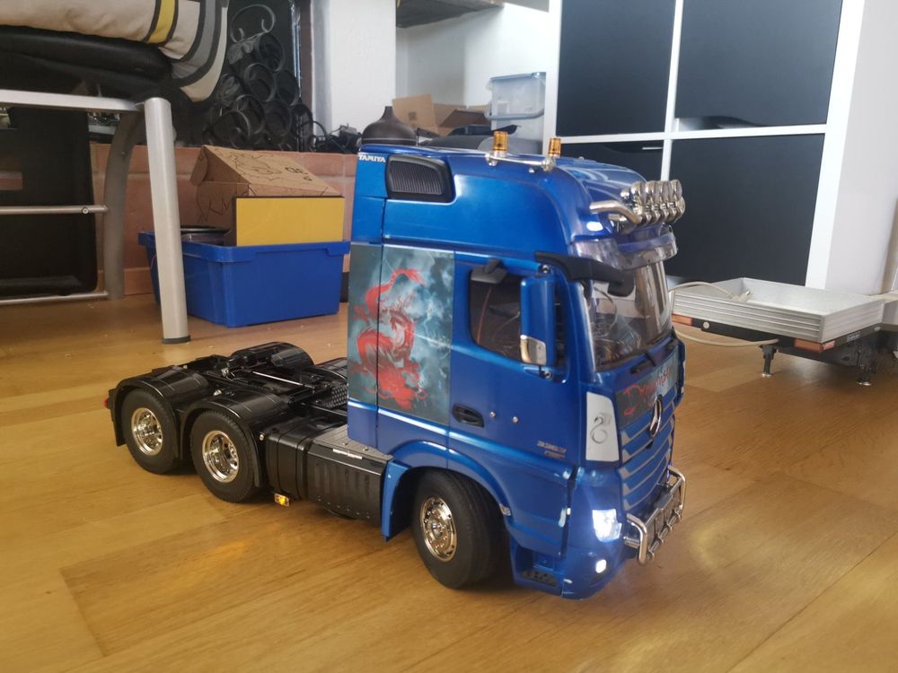 Mercedes Actros 6x4 Tamiya Mit Goldhofer Von Carson 14 Kaufen Auf Ricardo