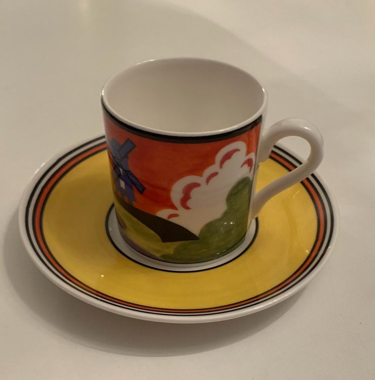 Wedgwood Clarice Cliff Espresso Sammeltasse Kaufen Auf Ricardo