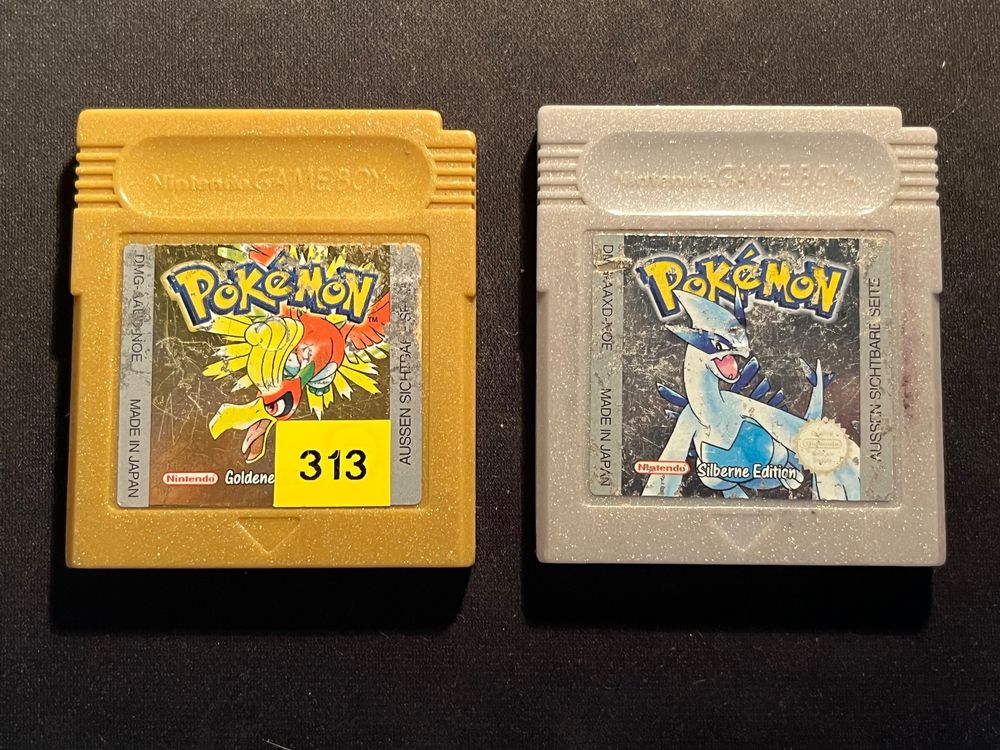 Pokemon Silberne Goldene Edition Gameboy Color Deutsch Kaufen Auf