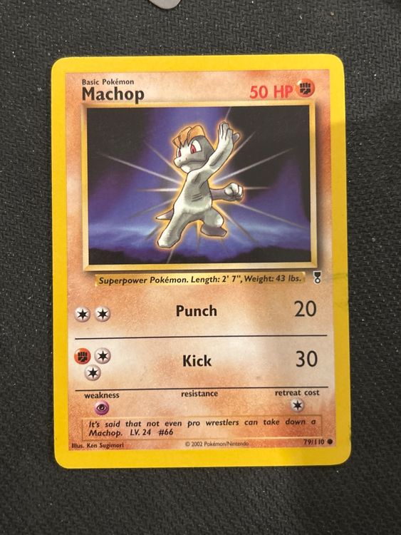 PokemonCardOld Leggendary Collection 2002 Machop 79 110 Kaufen Auf