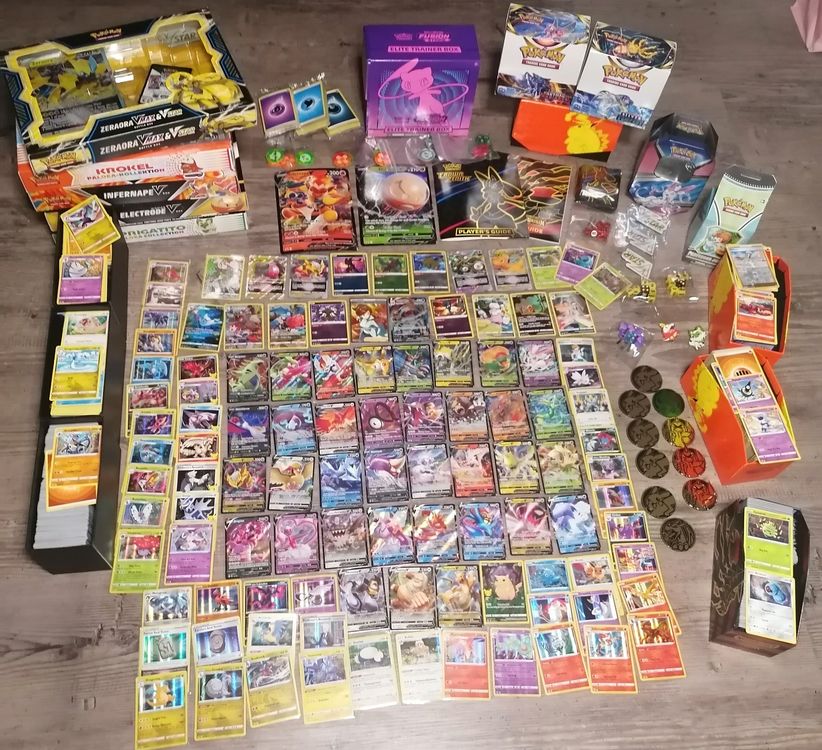 Pokemon Karten Sammlung V Vmax Vstar Tg Radiant Etc Kaufen Auf