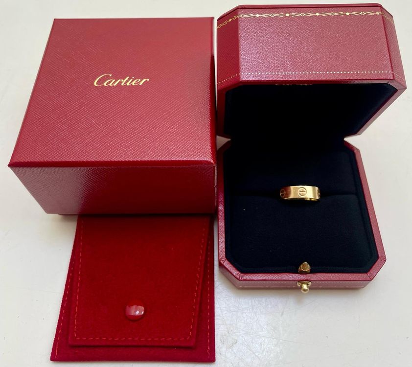 Cartier LOVE Ring In Gelbgold Kaufen Auf Ricardo