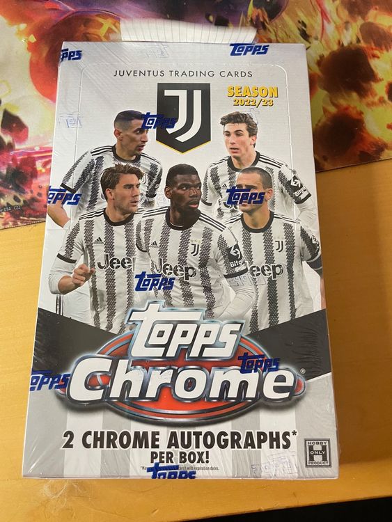 Box Juventus Chrome Topps Autograph Garantiert Kaufen Auf Ricardo