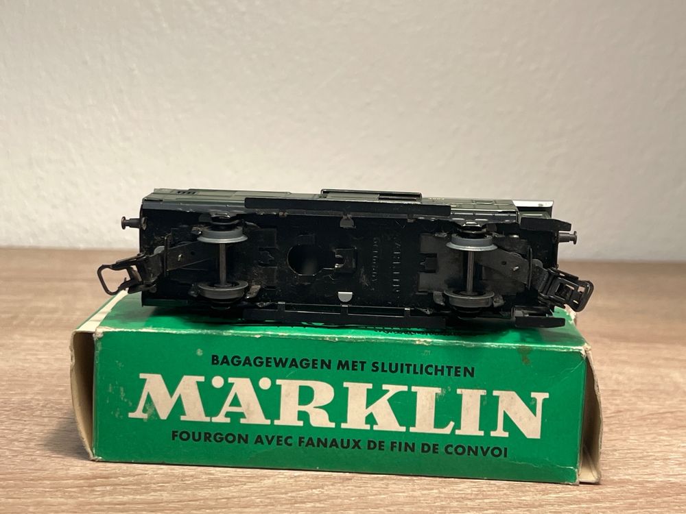 Märklin 4041 Gepäckwagen mit Schlusslichtern H0 OVP 1 Kaufen auf