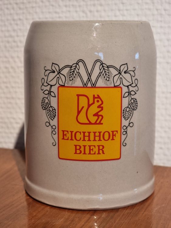 Eichhof Bier Luzern Steingut Bierkrug Humpen Kaufen Auf Ricardo