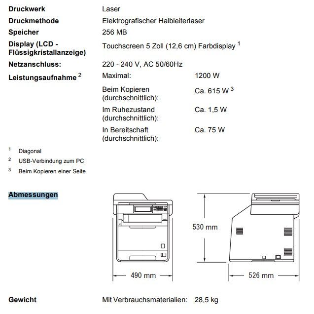 Drucker Kopierer Scanner Brother Dcp Cdn Kaufen Auf Ricardo