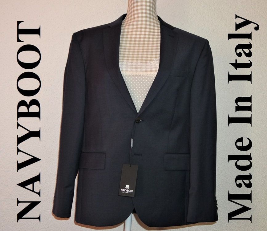 Neu Fr Navyboot Schurwolle Blazer Veston Jacke Hose M Kaufen