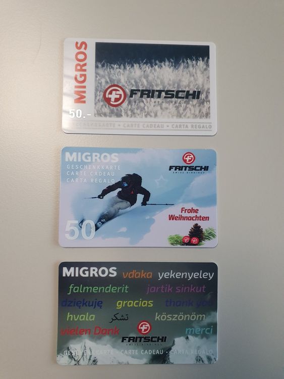 Geschenkkarten Migros Kaufen Auf Ricardo