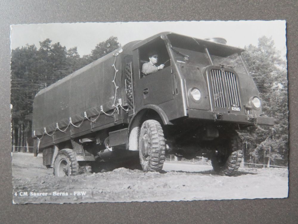 Lastwagen Milit R Lastwagen Cm Saurer Berna Fbw Kaufen Auf Ricardo