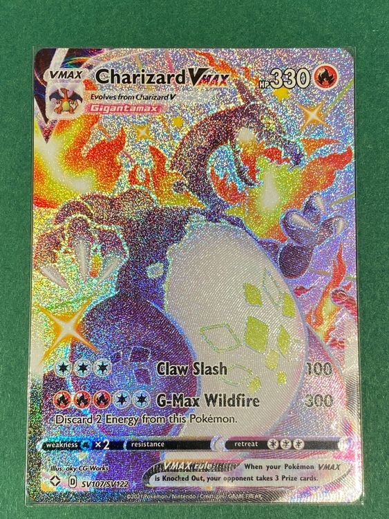 Charizard Vmax Sv Eng Shining Fates Kaufen Auf Ricardo