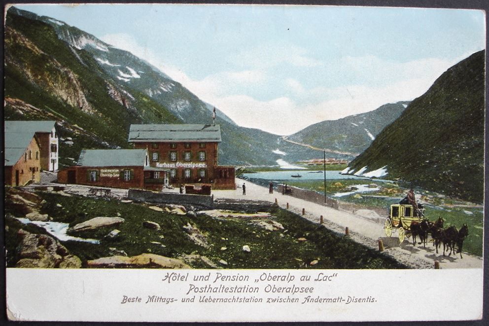 Oberalp Hotel Postkutsche Oberalpsee Kaufen Auf Ricardo