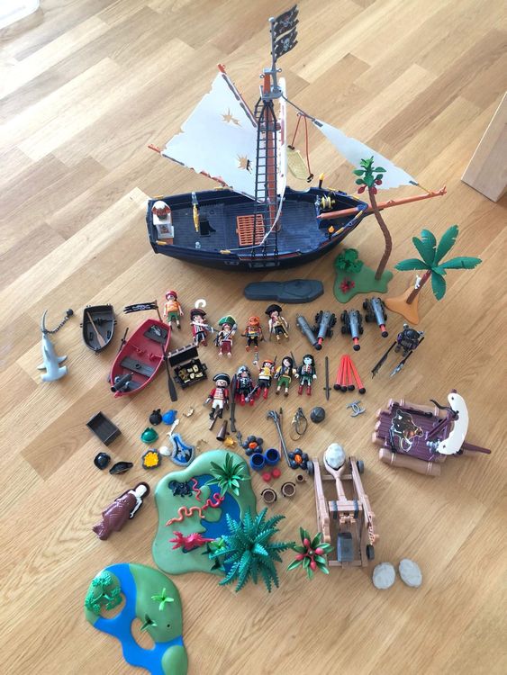 Playmobil Piraten Mit Schiff Floss Kaufen Auf Ricardo