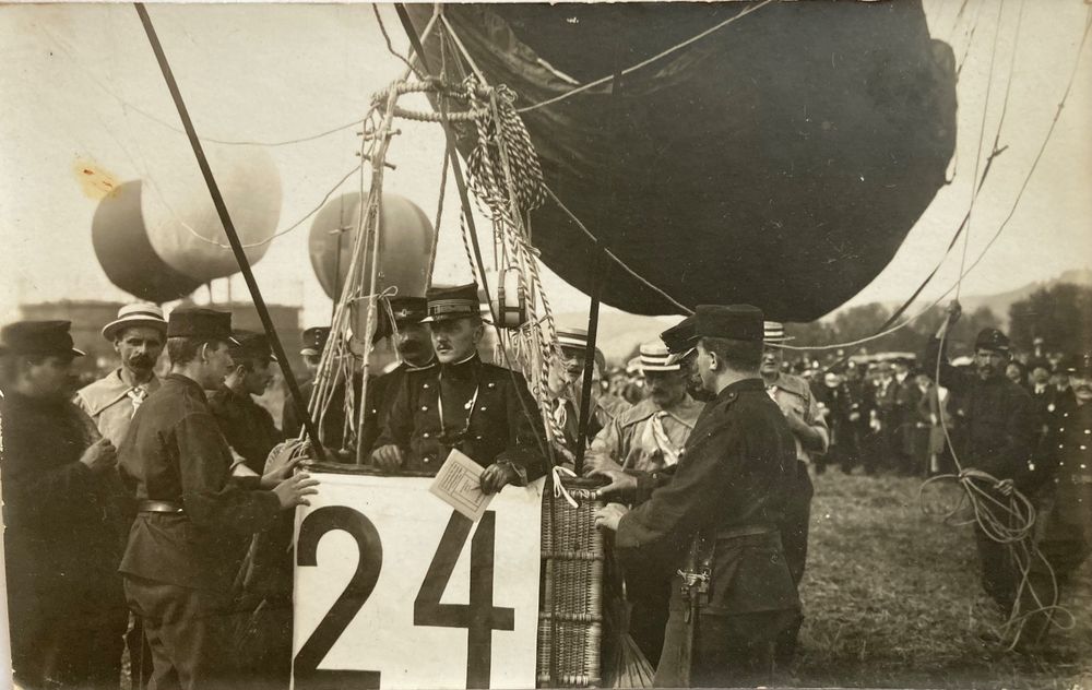 Ballon Wettfahrt Gordon Bennett Z Rich Schlieren Kaufen Auf