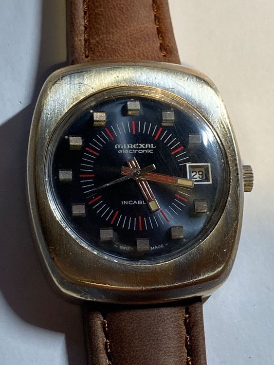 Mirexal Electronic Vintage Uhr 38 Mm Kaufen Auf Ricardo