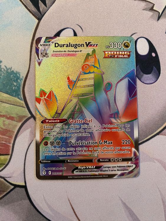 Pokémon Évolution Céleste Duralugon Vmax Rainbow Kaufen auf Ricardo