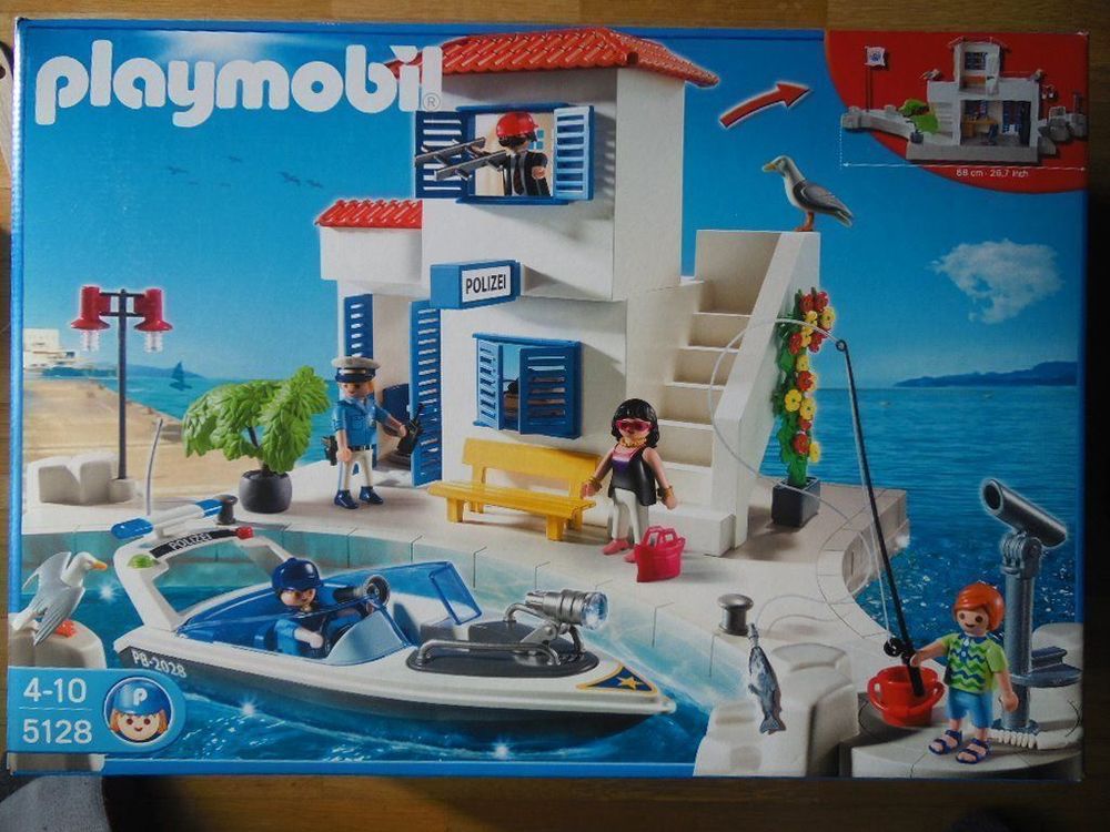 Bo Te Playmobil Police Bateau Kaufen Auf Ricardo