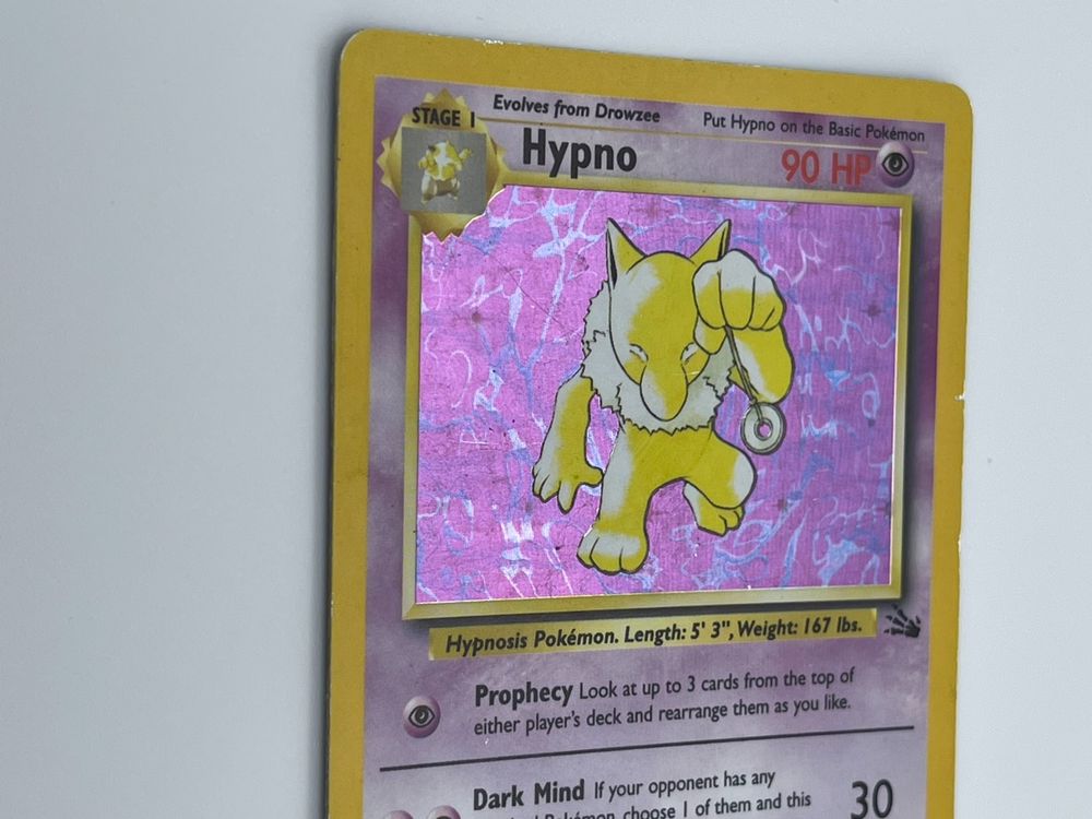 Hypno 8 62 Holo Rare Pokémon Fossil Kaufen auf Ricardo