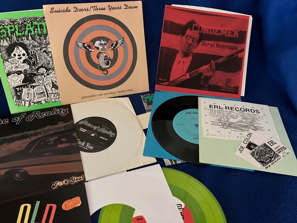 Single Sammlung Vinyl Hardcore Gasoline Garagerock Gebraucht In